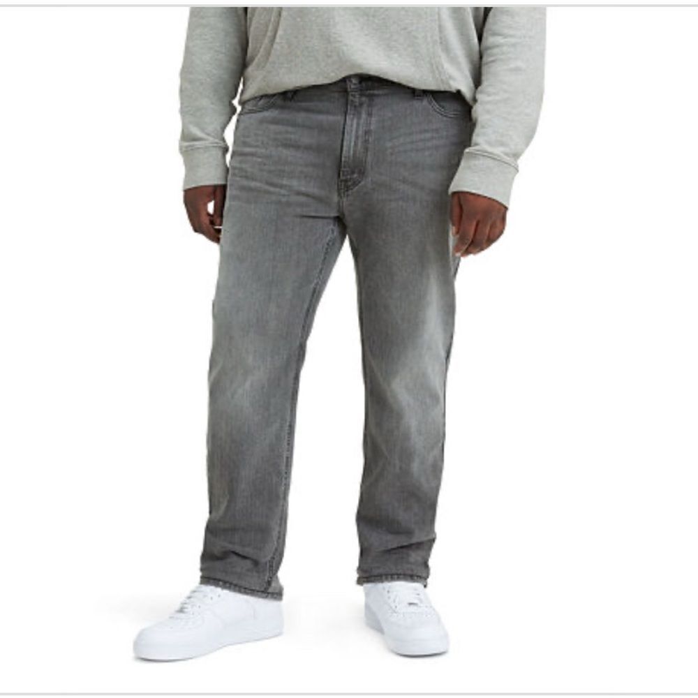 🆕 Levi's Mens 541 Athletic Tapered Fit Jeans-40 X 38, Gray